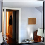 D28. Beveled glass modern mirror. 40&rdquo; x 40&rdquo; 